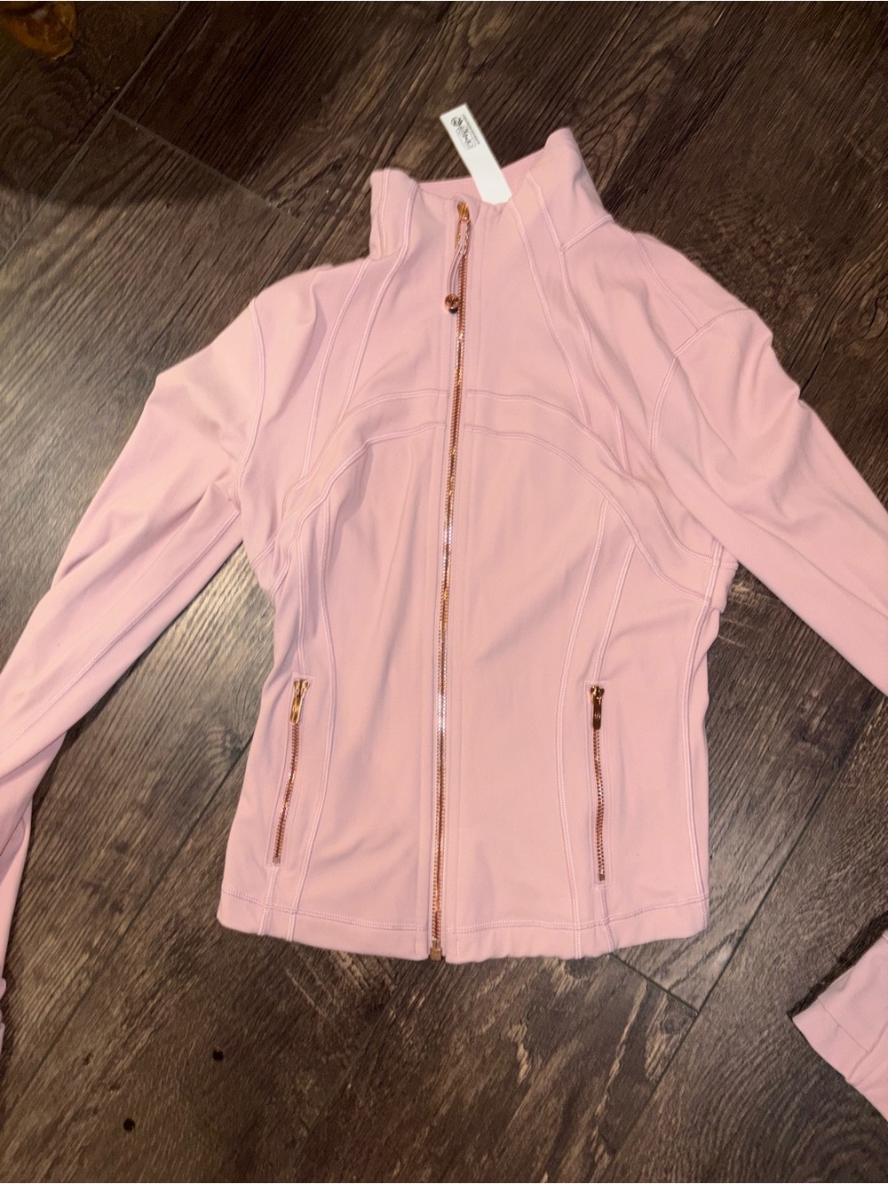 Women’s Pink Lulu cropped define Jacket